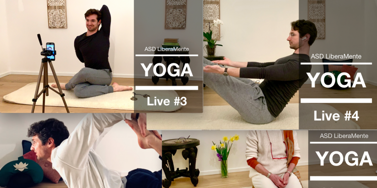 Sedute di yoga da Portogruaro in diretta Facebook